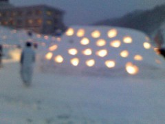 少し　寒かった