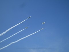 蒼い衝撃、体感３８℃