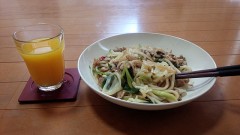 最近の朝食