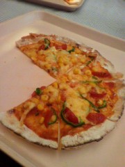 ピザを作りました