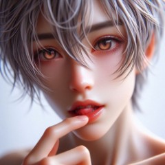 AIの夢の世界で その19　今は唇が触れるだけでいい