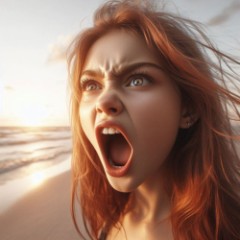 涙でびちゃびちゃ