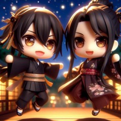 先だけ交わり一体となり