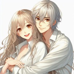 彼の手が優しく私の背中を撫でる