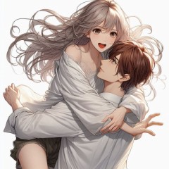 暑いから彼の部屋に押し掛ける