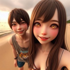 優しく見守る視線