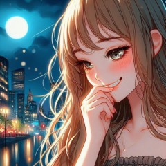 水族館後の夜に