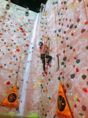 ボルダリングした