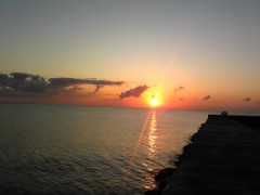 能登の朝日