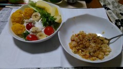 今日の夕飯はなんだ?当てたら?