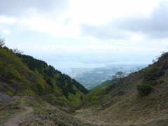 360度の大パノラマ（蓬莱山）