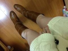 ブーツフェチ？