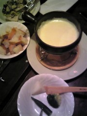 とろとろ～の「チーズフォンデュ」