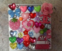 裏とはにている鏡でけた♪