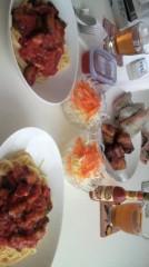 今日の手作りランチ(o ・・o)/~