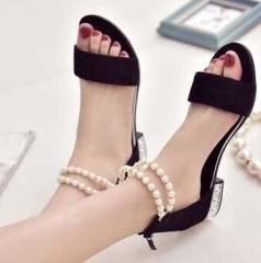 アンクルパールで可愛い