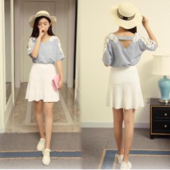 半袖 ブラウス