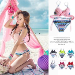 安定感のあるワイヤーブラビキニ。