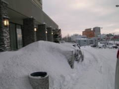 北の光がとりあえず見れて