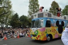 地元で初めてのディズニーパレード