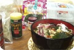 ゲソ・ソバ？．．．