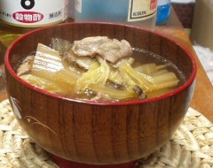 白菜＋豚ロース．．．画像付き