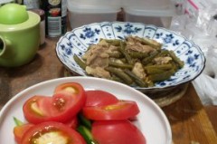 豚＋インゲン．．．