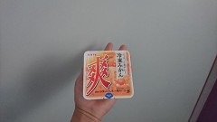 今日のオヤツ 爽 冷凍ミカン