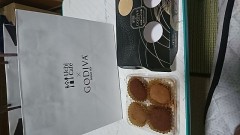 ローソン ウチカフェ×ゴディバ お月見ショコラ大福