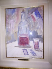 勝沼ワイナリーの絵画