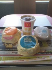 朝・マックです！