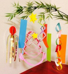 【お題日記】七夕飾りの写真を投稿しよう！