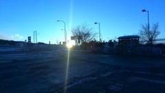 上田（長野）の日の出