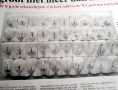 なんとまあ、お○○こだ