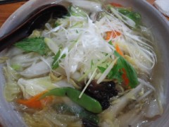 今日のランチはラーメンです！