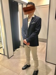 去年撮影した私