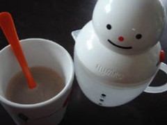 カプチーノとかを作るやつ