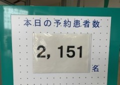 感情が顔に出やすい ＋ 通院日