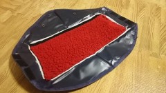 今日はこれ・・手製ハンドルカバーできたよ！・・って話