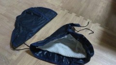 毎年の恒例？今シーズン用冬季ハンドルカバー作成終了