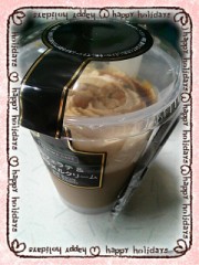 カフェラテ＆風邪引きました↓