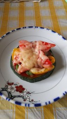 ズッキーニピザ