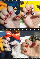 ハロウィンネイル＆X'masネイル