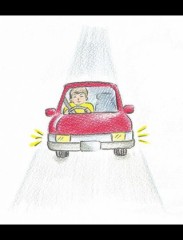 ハザード  点灯せよ