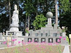 目覚めると、、墓地の中