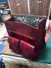 レザークラフト新作作成中