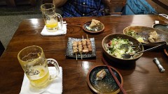 西中洲？春吉？にて