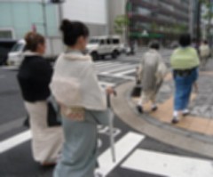 着物でお出かけ