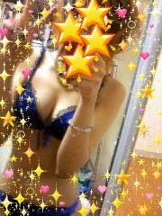 夏帆のシャワー浴びる前に撮影した下着姿♪♪