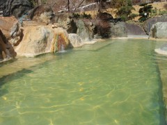 奥穂高平湯温泉・混浴露天風呂・・・２
